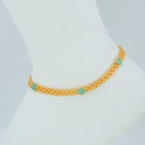 Flower anklet