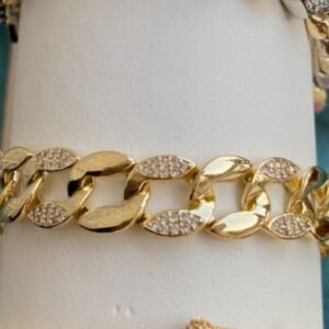 Gold - silver bracelet