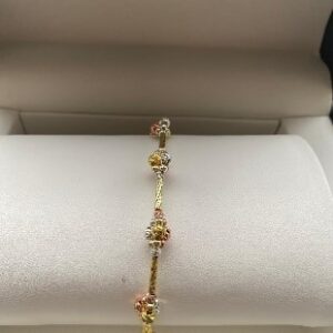 Multi color ball bracelet