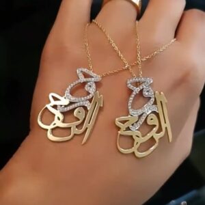 Heart to heart necklace